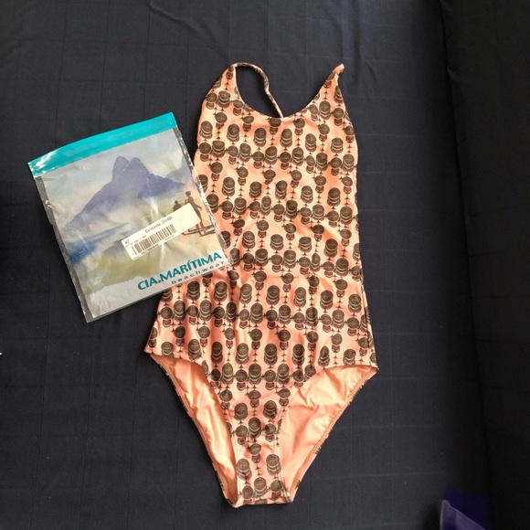 CIA MARÍTIMA Brazilian Swimsuit Size S Pink - Picture 13 of 15